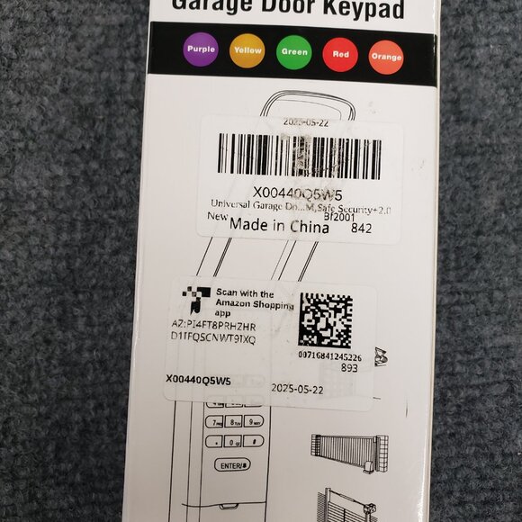 Garage Door Keyless Keypad Entry Opener 877LM 877Max For Liftmaster Craftsman - Picture 6 of 7